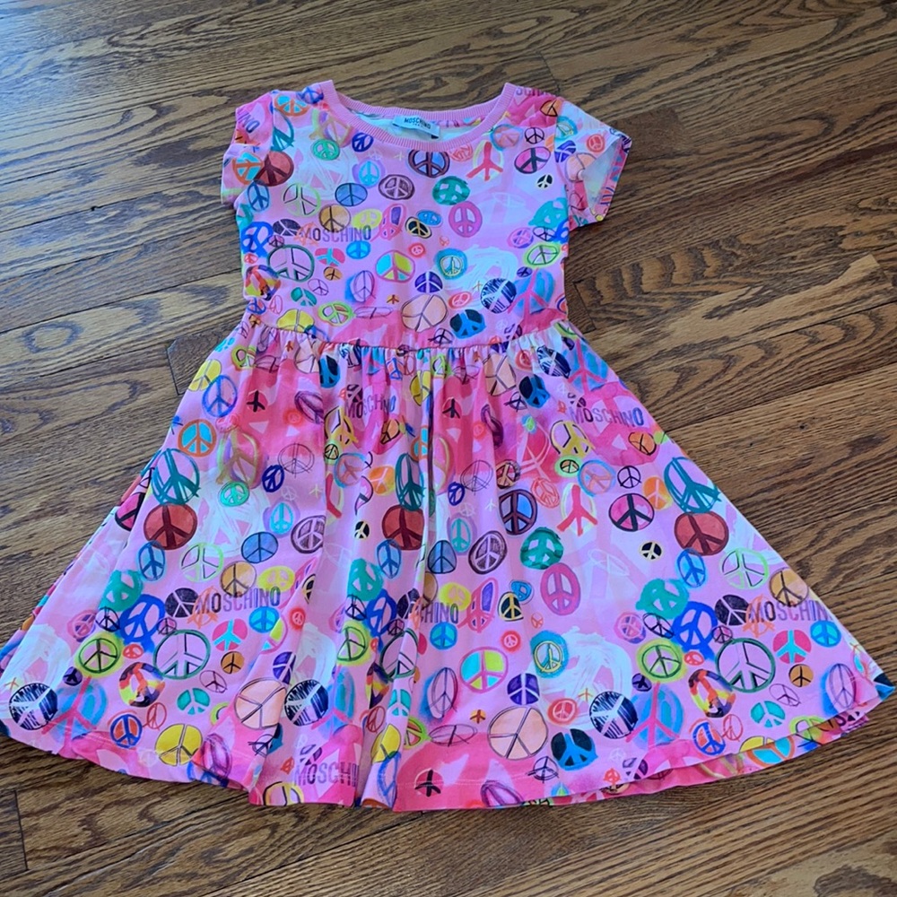 Moschino dress pink size 10